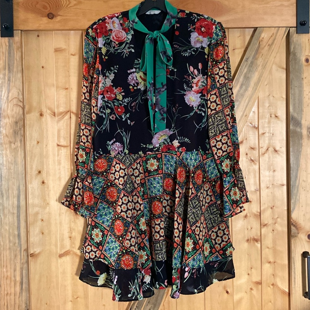 Buffalo Multi Floral Mini Dress